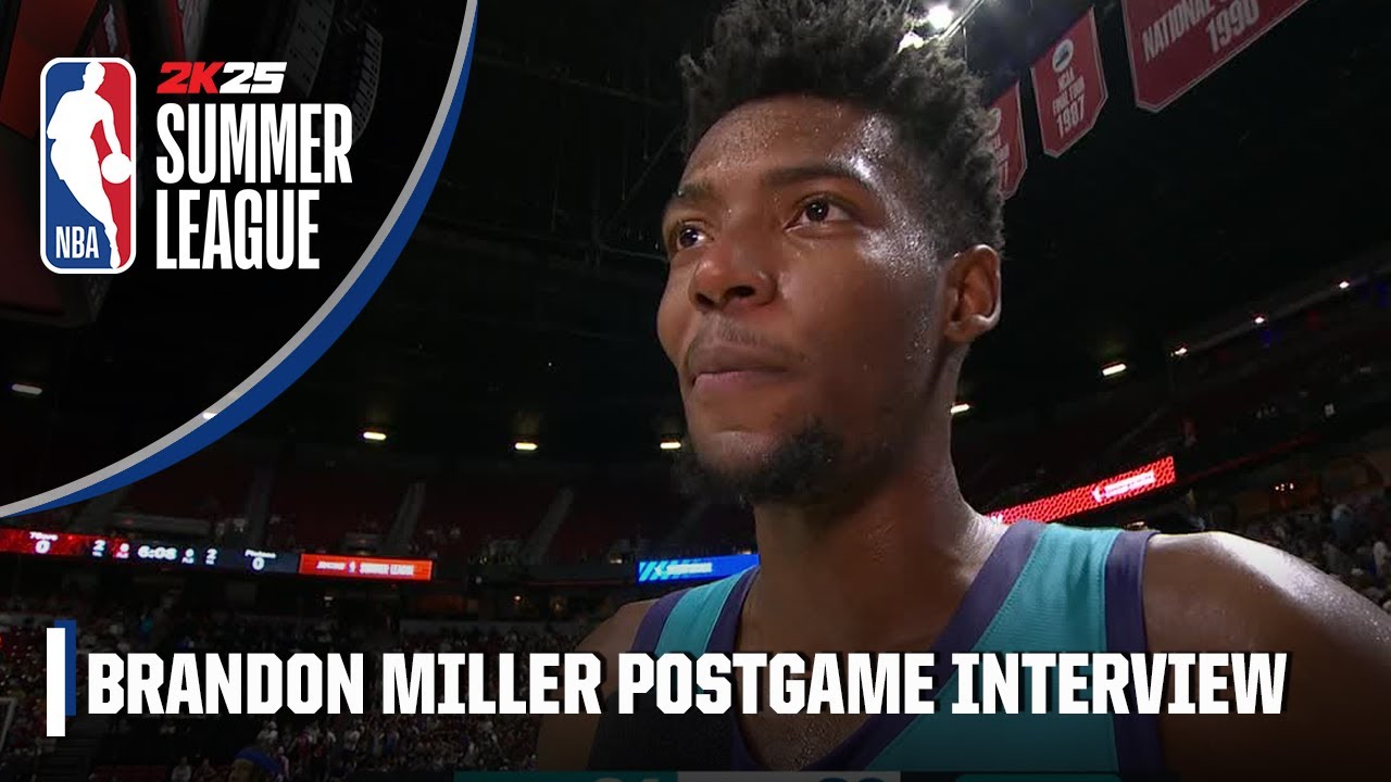Brandon Miller discusses his role as a vet on Hornets’ Summer League team | NBA on ESPN