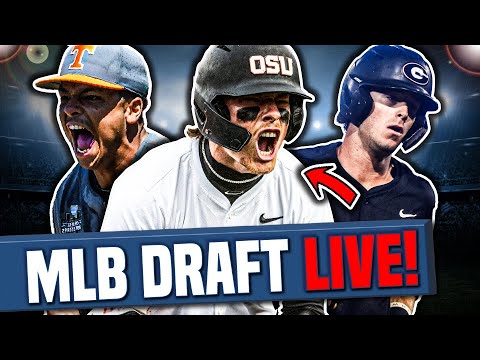 2024 MLB Draft LIVE COVERAGE - Breakdown & Reaction!