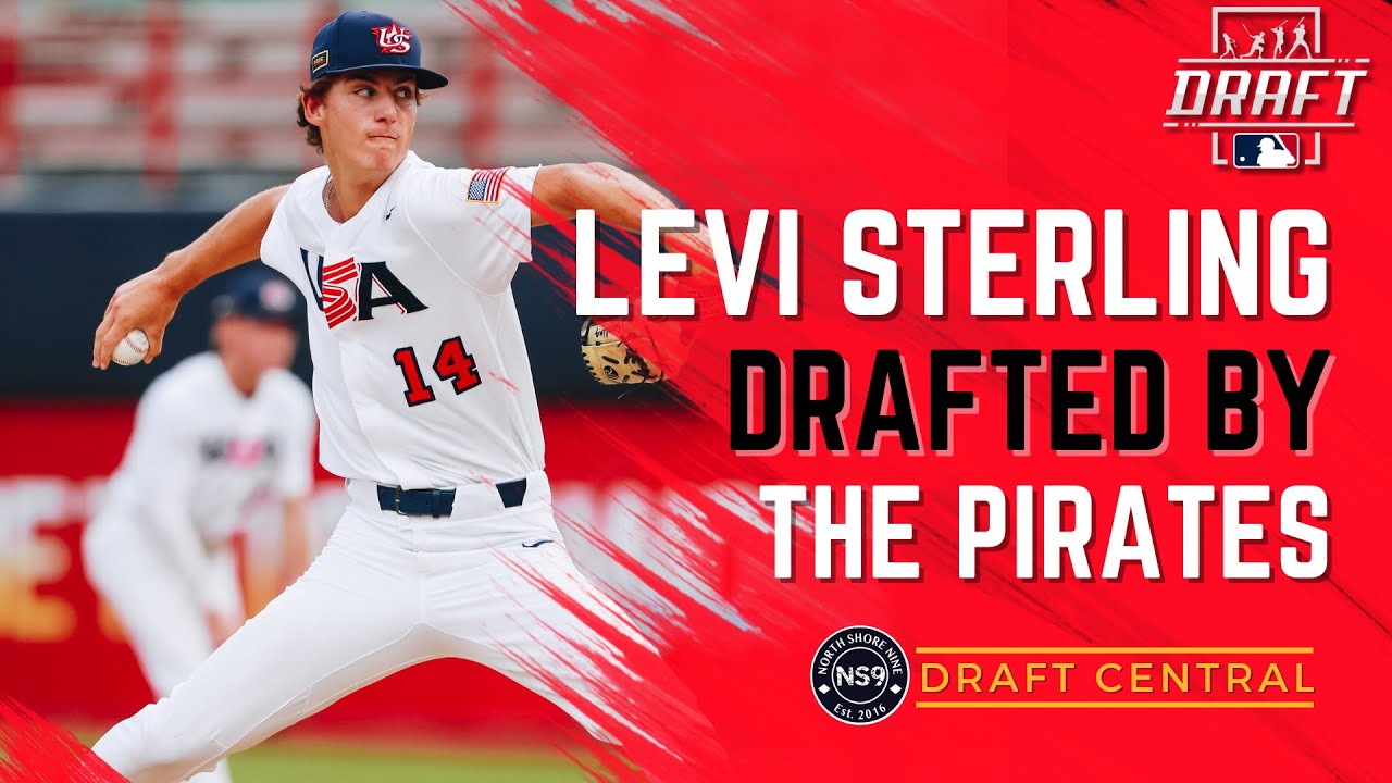 Pittsburgh Pirates Select Levi Sterling #37 In 2024 MLB Draft