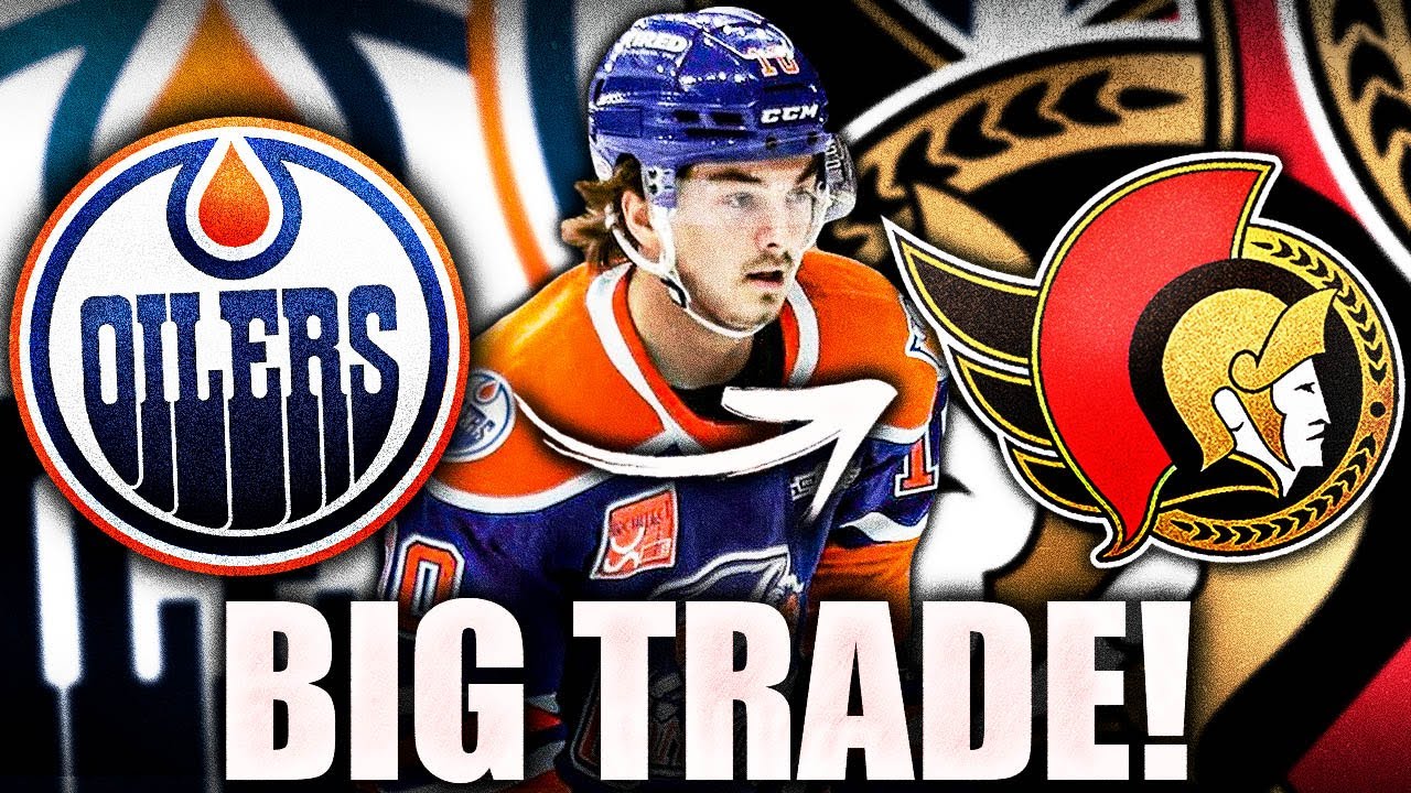 EDMONTON OILERS PULL OFF A HEIST OF A TRADE: STEAL A TOP PROSPECT FROM THE SENATORS (Roby Jarventie)