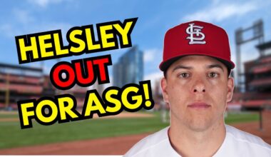 Ryan Helsley Gets Replaced On All-Star Team Leaving No Cardinals Left In The Game!