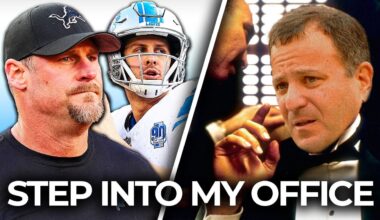 Dan Campbell Steps Into Michael Lombardi's Office Ahead of the 2024-25 NFL Season