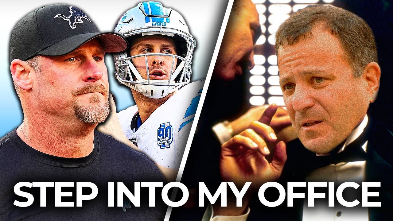 Dan Campbell Steps Into Michael Lombardi's Office Ahead of the 2024-25 NFL Season