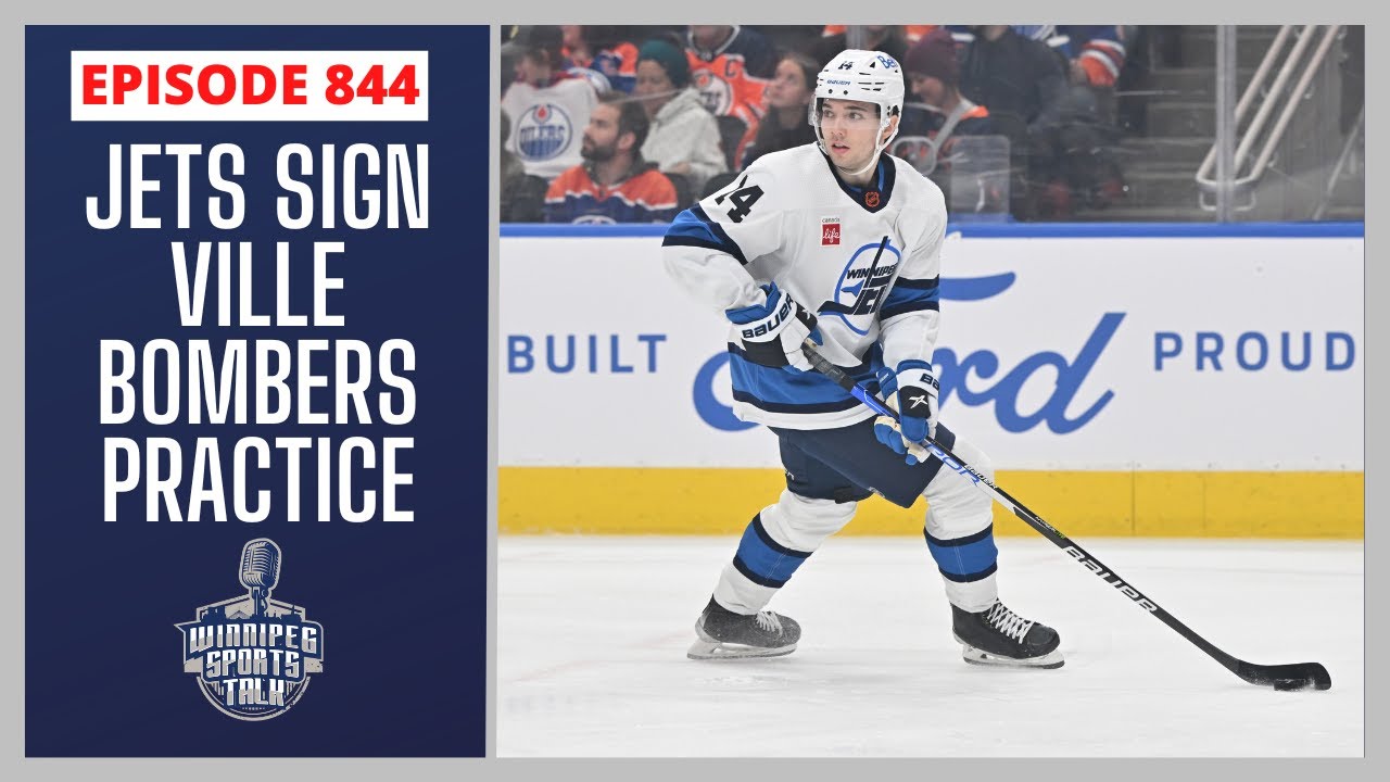 Winnipeg Jets sign Ville Heinola, Blue Bombers prepare for Roughriders