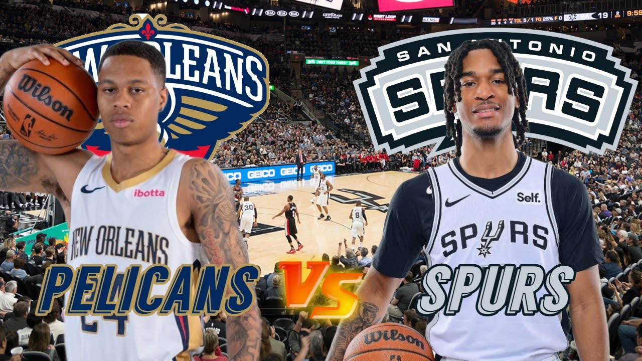 New Orleans Pelicans vs San Antonio Spurs Live Play by Play & Scoreboard