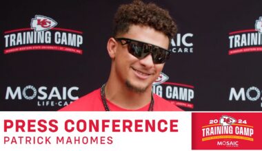 Patrick Mahomes & Head Coach Andy Reid Speak to the Media at Training Camp | JULY 16, 2024