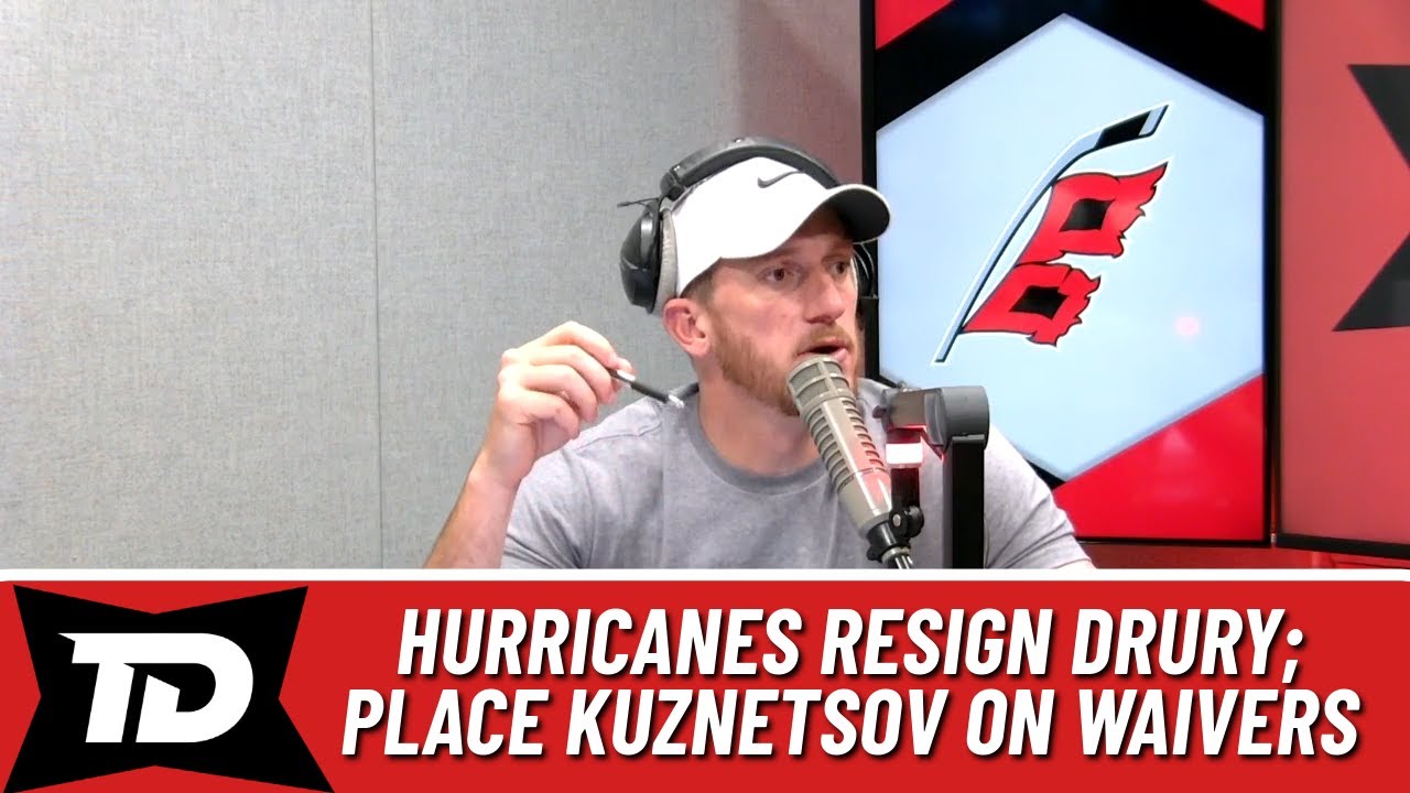 BREAKING: Carolina Hurricanes resign Jack Drury; place Evgeny Kuznetsov on Unconditional Waivers