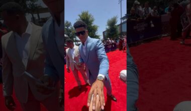 Juan Soto New York Yankees at 2024 MLB Texas All-Star Game Red Carpet show July 16, 2024 #juansoto