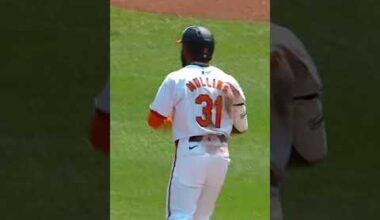 Cedric Mullins walks it off in the ninth!!! #mlbhighlights