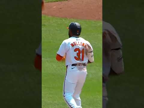 Cedric Mullins walks it off in the ninth!!! #mlbhighlights