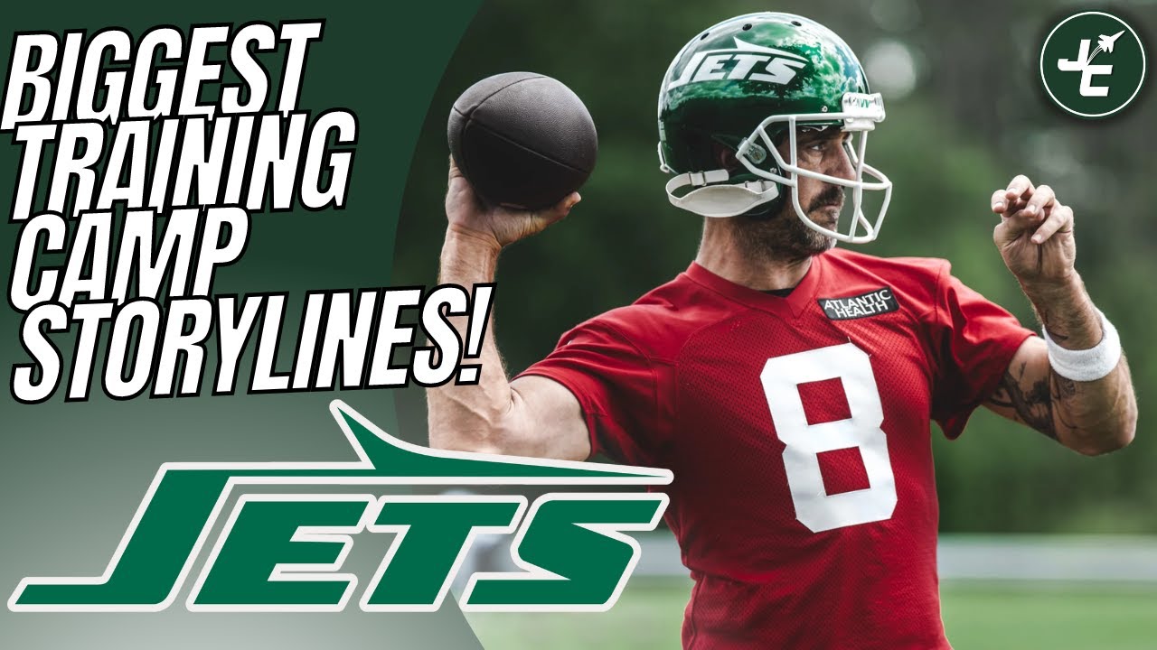 The BIGGEST Storylines For The New York Jets Heading Into Training Camp!