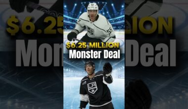 Quinton Byfield Just Signed a Giant Contract with the LA Kings! #shorts