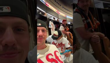 On-field correspondent Adley Rutschman!