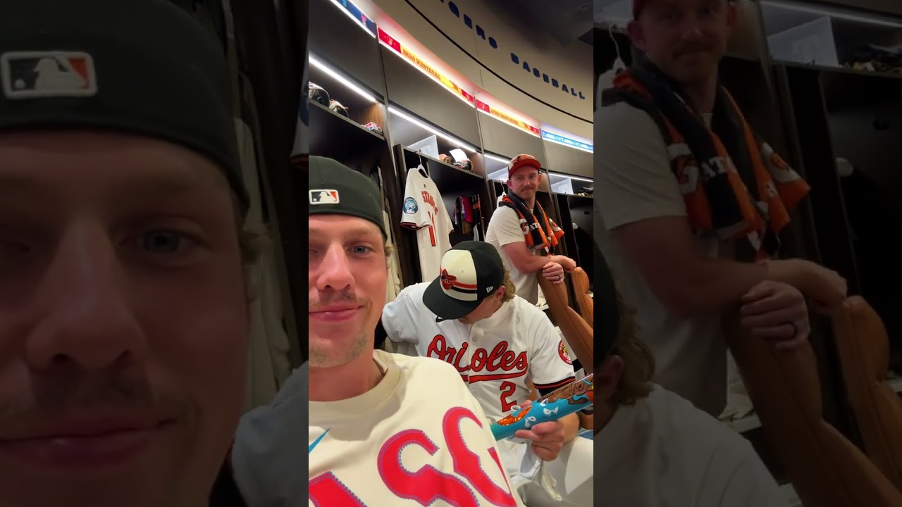 On-field correspondent Adley Rutschman!