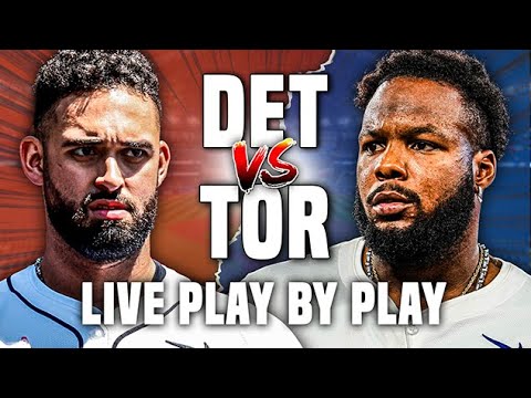 TORONTO BLUE JAYS vs. DETROIT TIGERS - LIVE Play By Play/Reaction - Apple TV Game (July 19 2024)