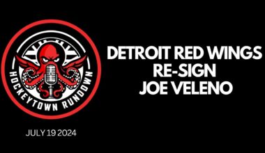 DETROIT RED WINGS EXTEND JOE VELENO TO A 2YR-$2.275M DEAL!