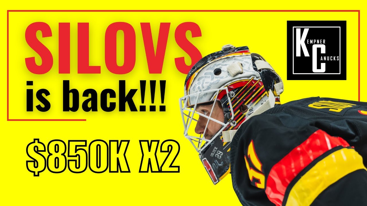 Silovs Re-Signs with the Canucks!!! #Canucks