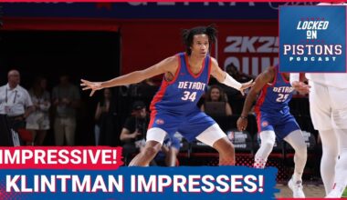 Detroit Pistons Rookie Bobi Klintman Continues To Impress, Despite Rough Shooting Game