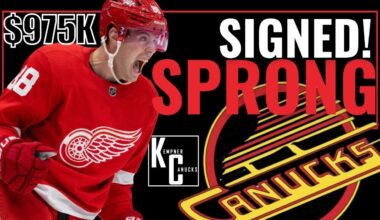 Canucks SIGN Daniel SPRONG!!! #Canucks
