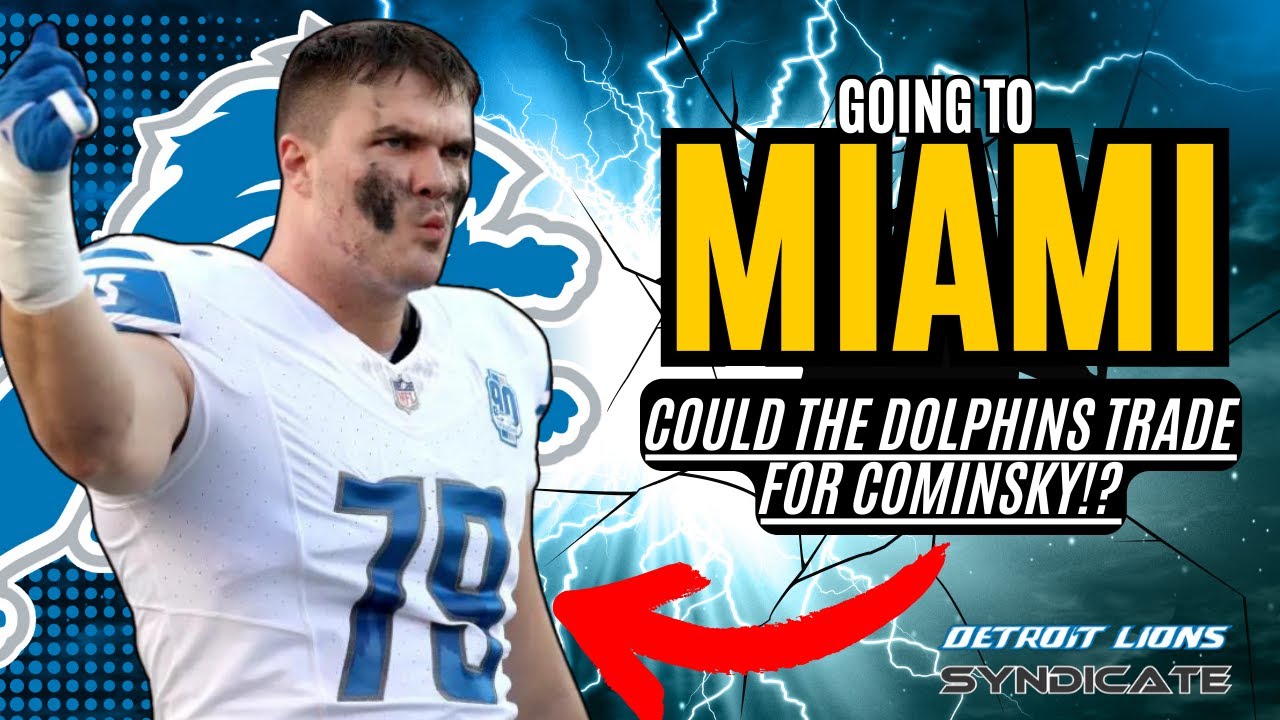 Could the Miami Dolphins TRADE For Detroit Lions Defensive Lineman John Cominsky?
