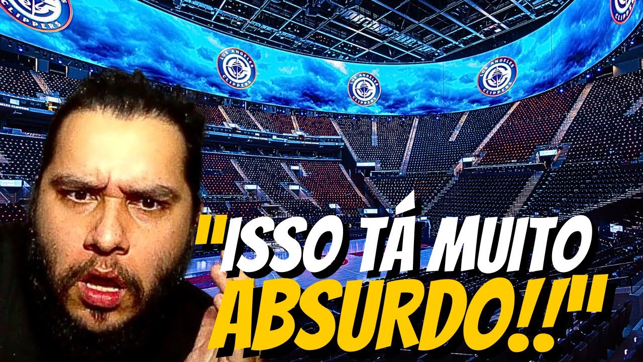 Reagindo a NOVA ARENA do Los Angeles Clippers ( Intuit Dome )