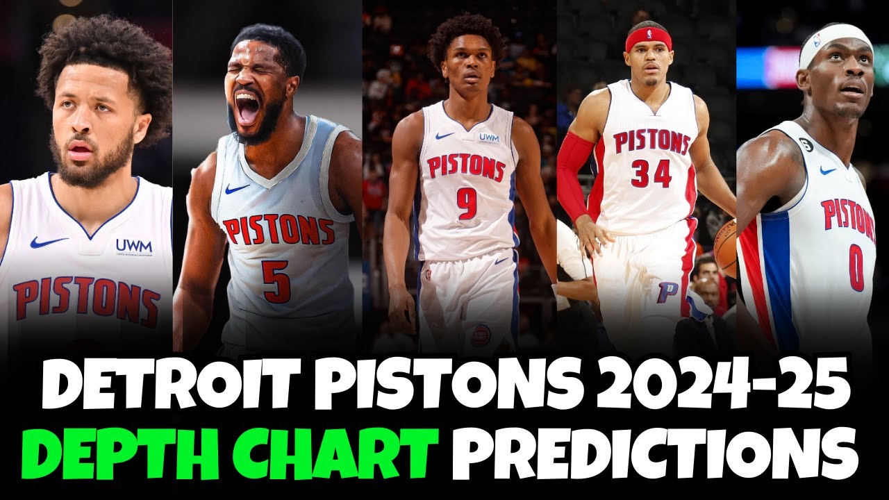 Detroit Pistons 2024-25 Depth Chart Predictions