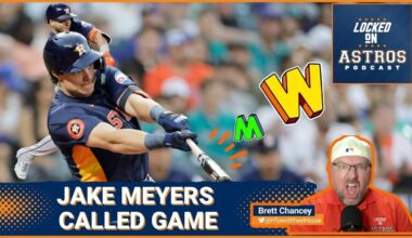 Jake Meyers Called Game, Astros Back on TOP