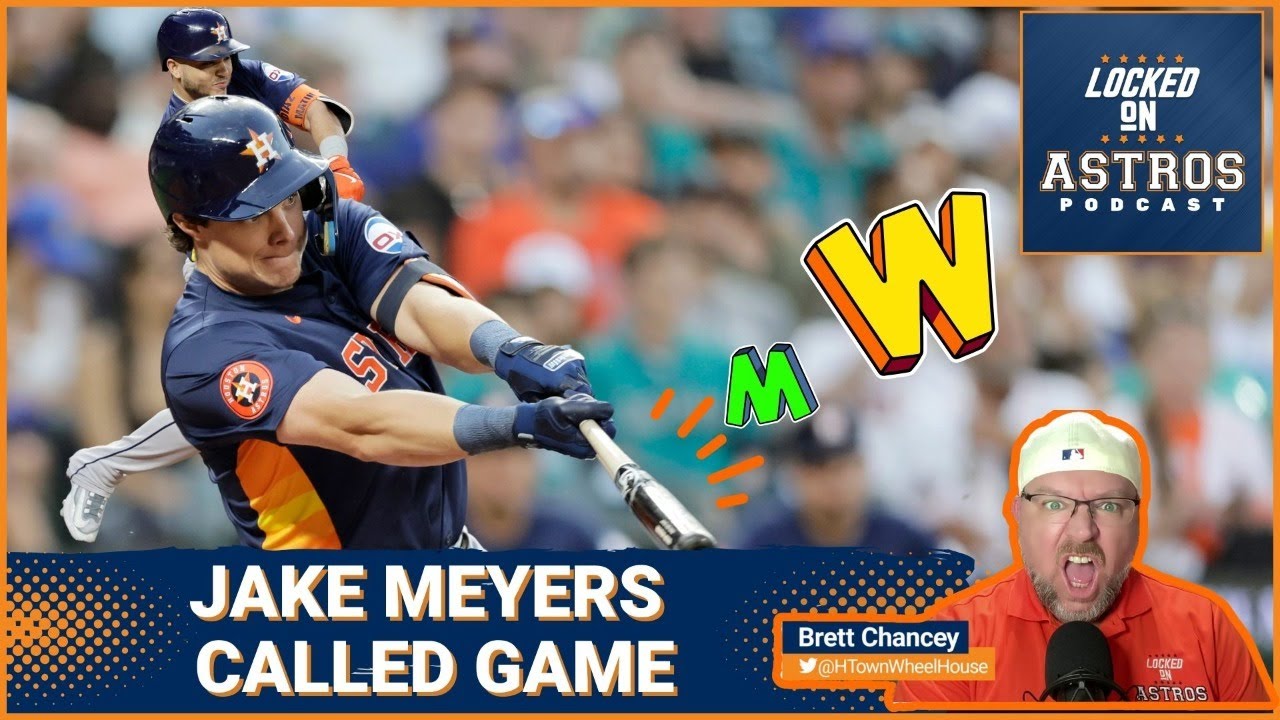 Jake Meyers Called Game, Astros Back on TOP
