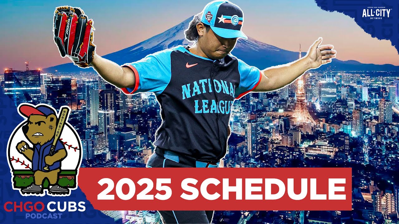 Chicago Cubs 2025 schedule reveal! | CHGO Cubs Podcast