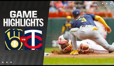 Brewers vs. Twins Game Highlights (7/21/24) | MLB Highlights