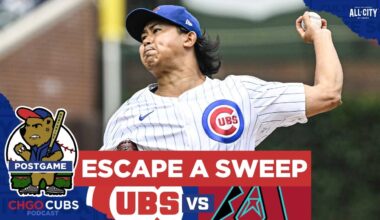 Chicago Cubs escape a sweep from Diamondbacks after All-Star break | CHGO Cubs POSTGAME Podcast