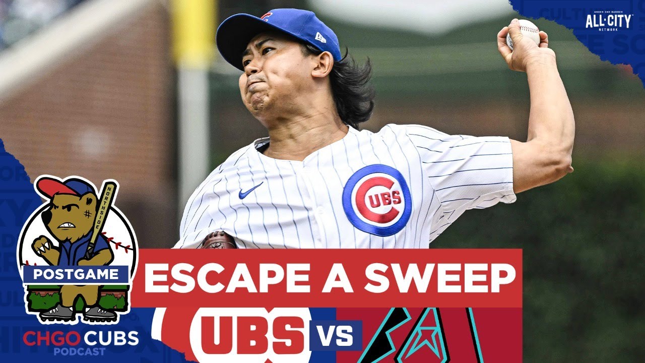 Chicago Cubs escape a sweep from Diamondbacks after All-Star break | CHGO Cubs POSTGAME Podcast