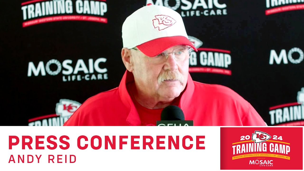 Andy Reid: 'Looks Like They Are in Pretty Good Shape' | Chiefs Press Conference - 7/21