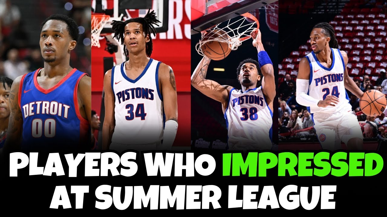 Detroit Pistons Players That Impressed At Las Vegas Summer League