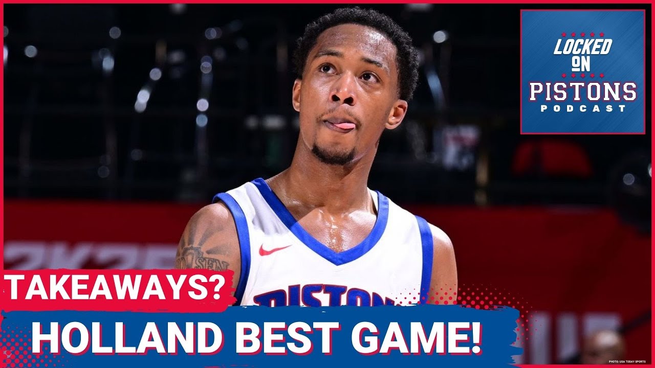 Biggest Takeaways From Ron Holland, Bobi Klintman, And The  Detroit Pistons In Summer League