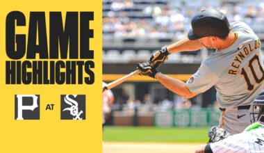 Bryan Reynolds has 4 Hits, 4 RBI in Win | Pirates vs White Sox Highlights (7/13/24)