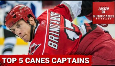 Ranking the Top 5 Hurricanes Captains | Carolina Hurricanes Podcast #carolinahurricanes #causechaos