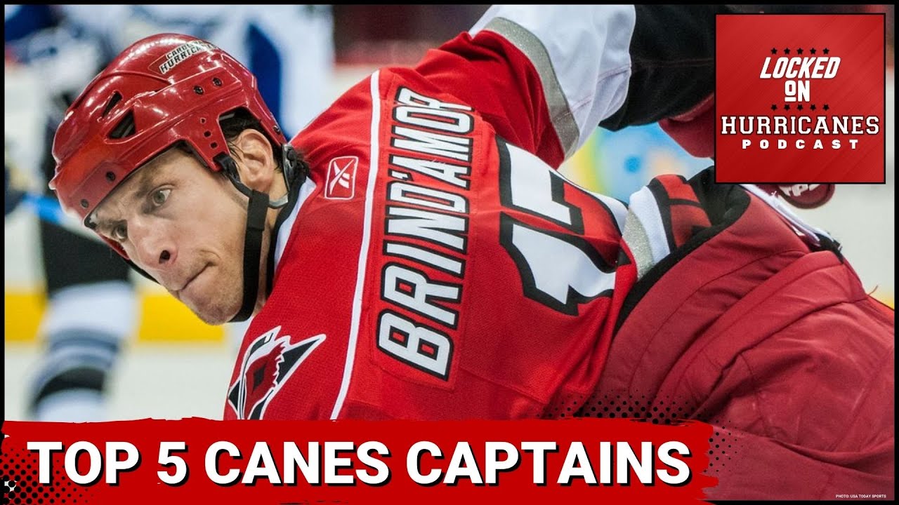 Ranking the Top 5 Hurricanes Captains | Carolina Hurricanes Podcast #carolinahurricanes #causechaos