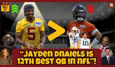 👀"Jayden Daniels = 12th Best QB in NFL" + Giants Wanted to Trade Up For JD! + "JD Better Than Caleb"