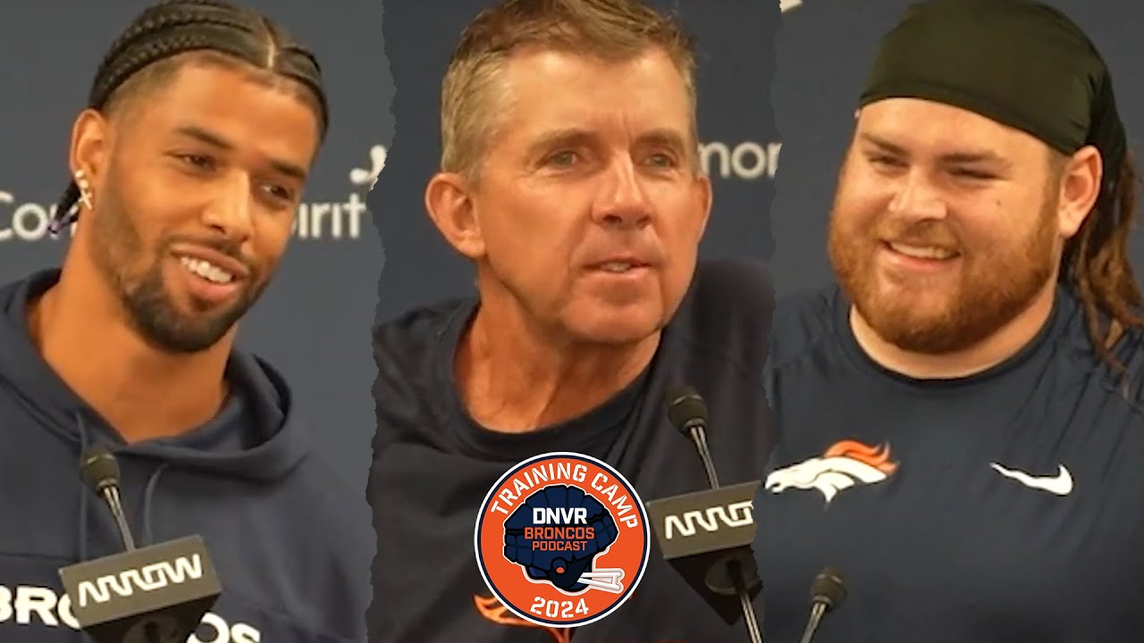 Sean Payton, Quinn Meinerz & Brandon Jones excited for Broncos Training Camp