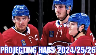 PROJECTING Canadiens' Opening-Night Roster
