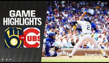 Brewers vs. Cubs Game Highlights (7/24/24) | MLB Highlights