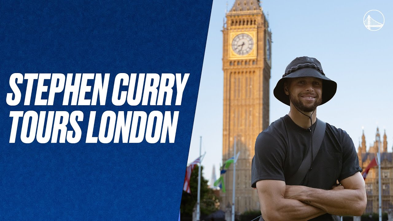 Warriors All-Access | Stephen Curry Tours London