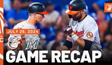 Orioles vs. Marlins Game Recap (7/25/24) | MLB Highlights | Baltimore Orioles
