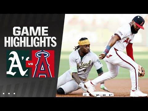 A's vs. Angels Game Highlights (7/25/24) | MLB Highlights