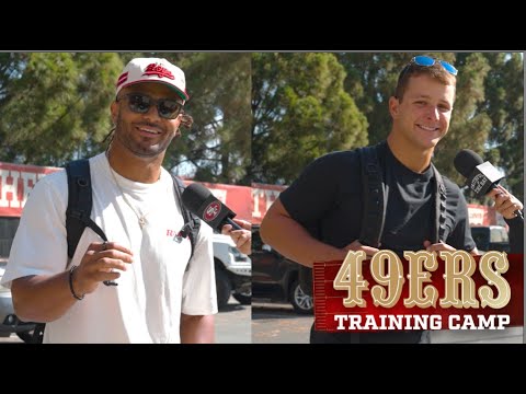 Purdy, Warner, McCaffrey and More Play Fill in the Blank on Training Camp Report Day