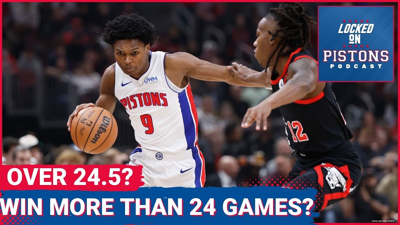 Will The Detroit Pistons Hit Their Over Win Total Of 24.5 Wins This Upcoming Season?