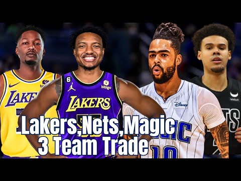 Lakers, Nets & Magic 3 Team Trade Proposal