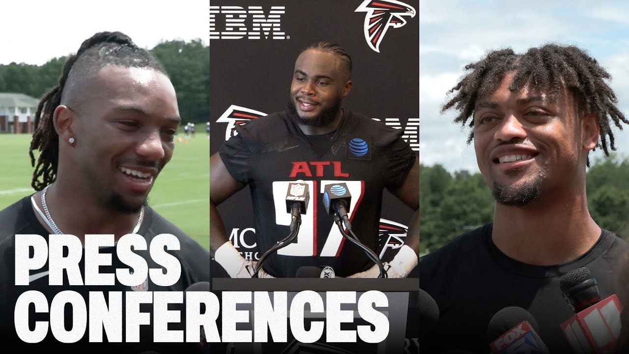 Bijan Robinson, Grady Jarrett & more on starting Atlanta Falcons 2024 AT&T Training Camp