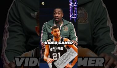 Tim Duncan was a GAMER 🎮